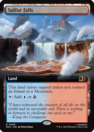 Sulfur Falls (Extended Art) [MSC 496]  Foil