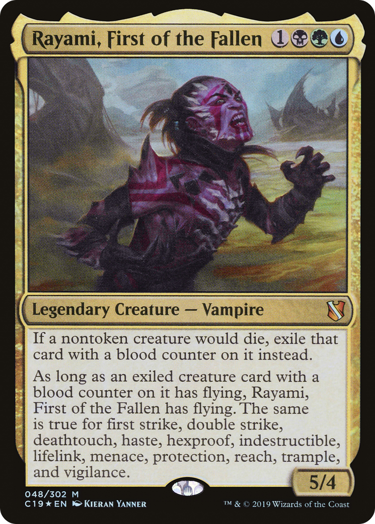 {R} Rayami, First of the Fallen [Commander 2019][C19 048]
