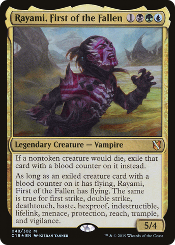 {R} Rayami, First of the Fallen [Commander 2019][C19 048]