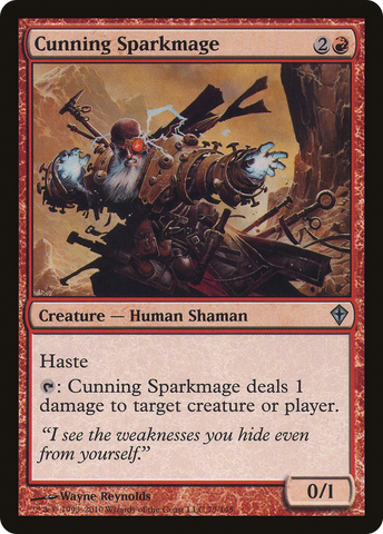 {C} Cunning Sparkmage [Worldwake][WWK 079]