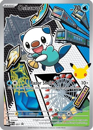 [PKM] Oshawott - 051 - 51/null [ME: Mega Evolution Promo] Holofoil