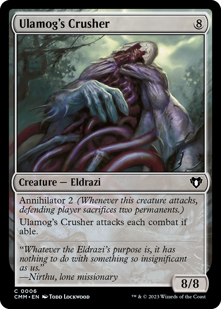 {C} Ulamog's Crusher [Commander Masters][CMM 006]