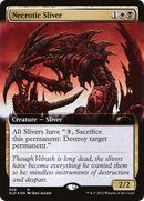 {R} Necrotic Sliver (Extended Art) [Secret Lair Drop Promos][SLD 666]