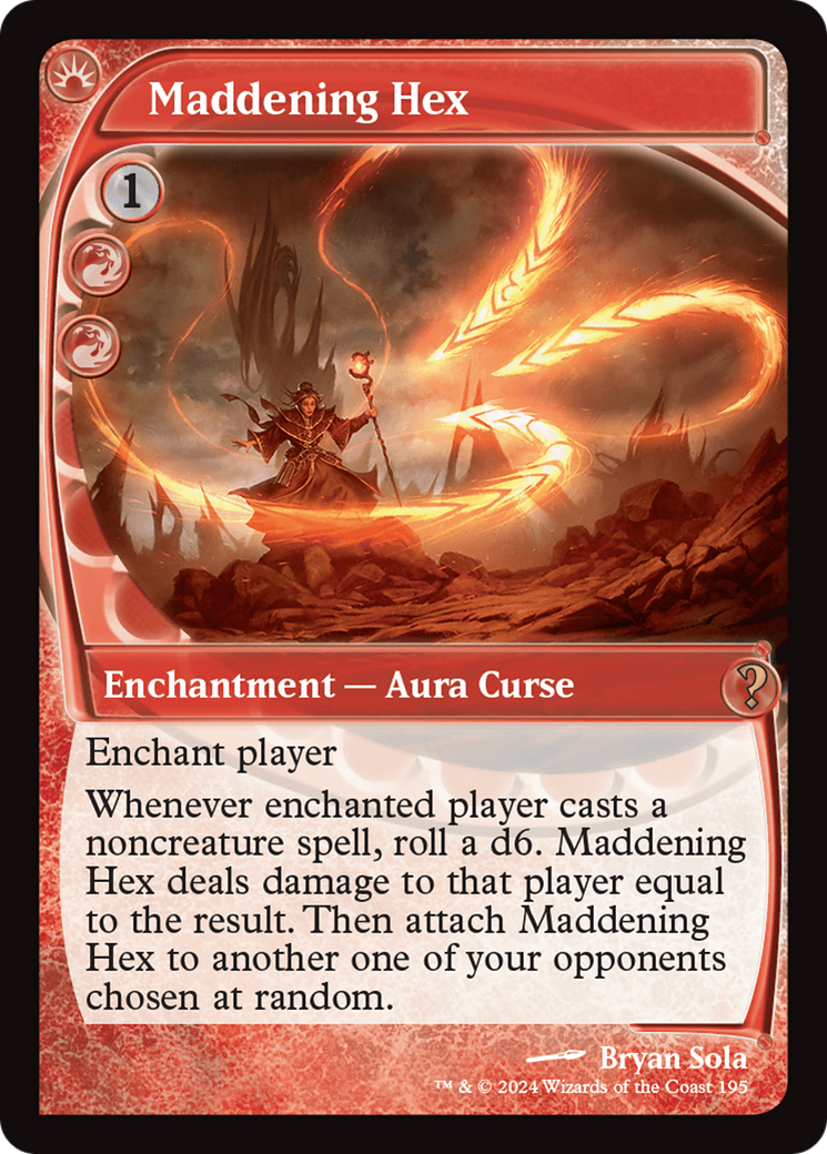 {R} Maddening Hex (Future Sight) [Mystery Booster 2][MB2 195]