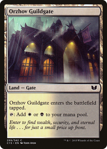 {C} Orzhov Guildgate [Commander 2015][C15 299]