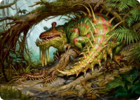 {A} Blex, Vexing Pest Art Card [Strixhaven: School of Mages Art Series][ASTX 022]
