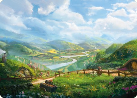 {A} Plains Art Card [The Lord of the Rings: Tales of Middle-earth Art Series][ALTR 030]