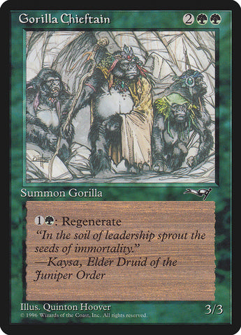 {C} Gorilla Chieftain (Four Gorilla Art) [Alliances][ALL 094]