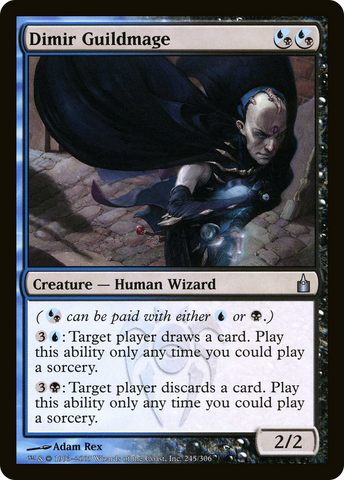 {C} Dimir Guildmage [Ravnica: City of Guilds][RAV 245]