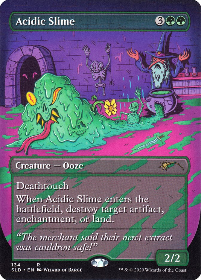 {R} Acidic Slime [Secret Lair Drop Series][SLD 134]