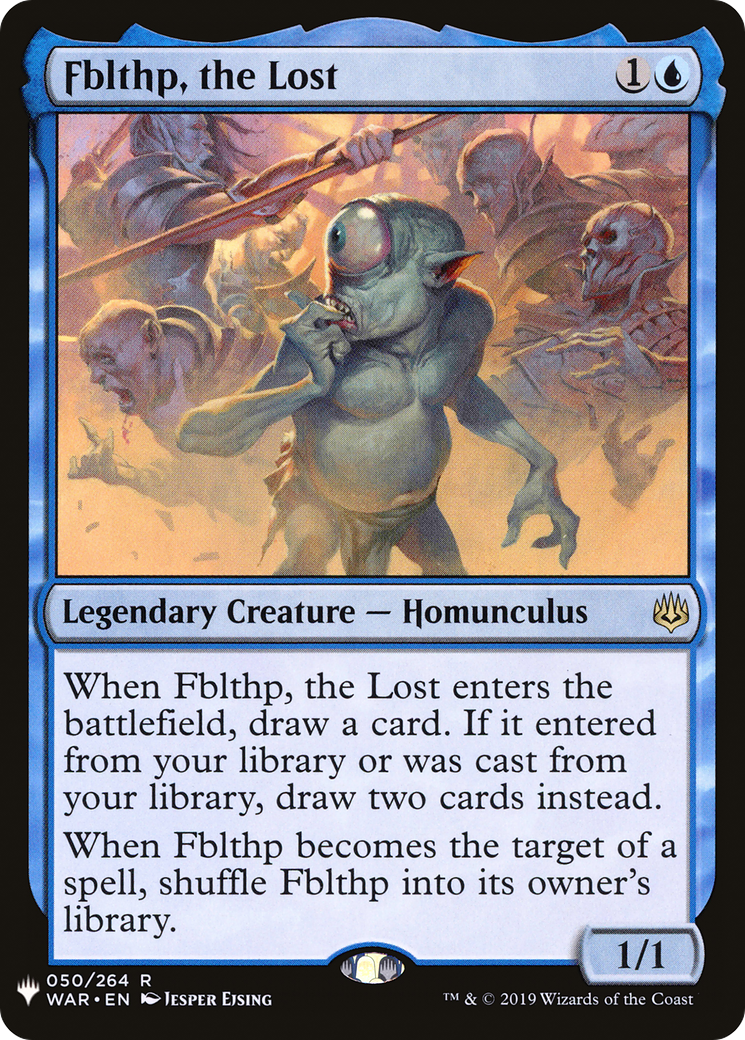 {R} Fblthp, the Lost [LIST WAR-50]