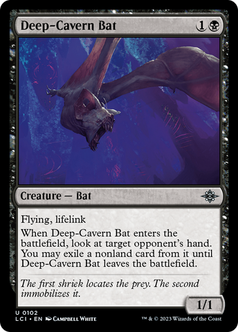 {@C} Deep-Cavern Bat [The Lost Caverns of Ixalan][LCI 102]
