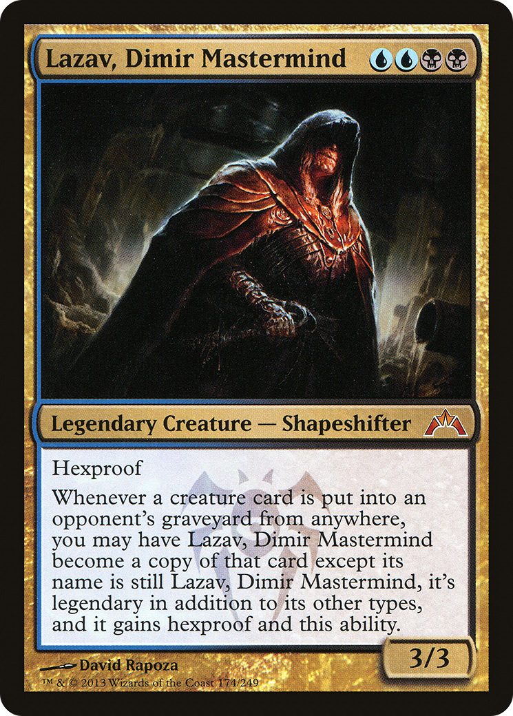 {R} Lazav, Dimir Mastermind [Gatecrash][GTC 174] - Misty Mountain Games