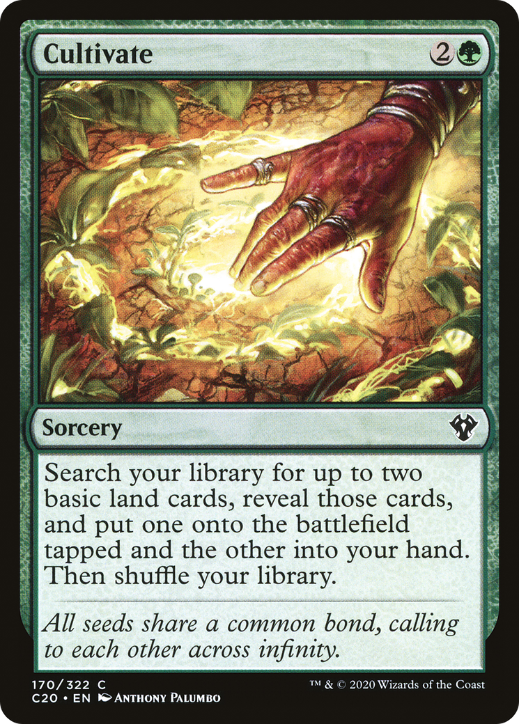 {C} Cultivate [Commander 2020][C20 170]