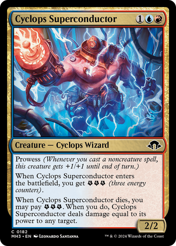 {C} Cyclops Superconductor [Modern Horizons 3][MH3 182]