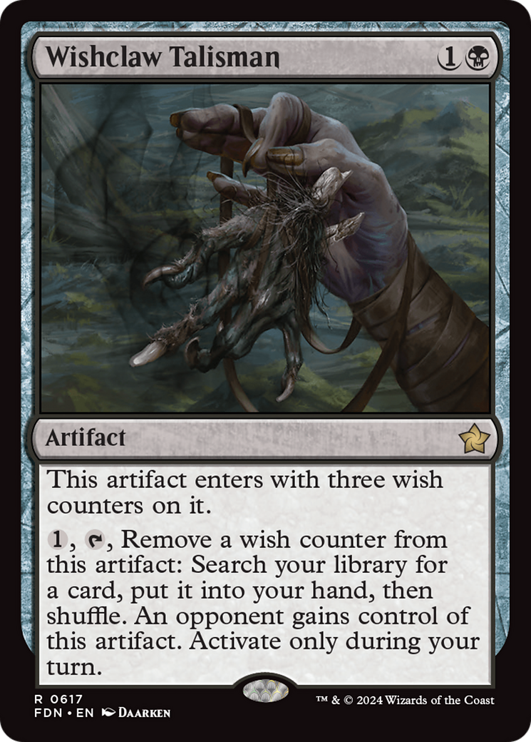 {@R} Wishclaw Talisman [Foundations][FDN 617]