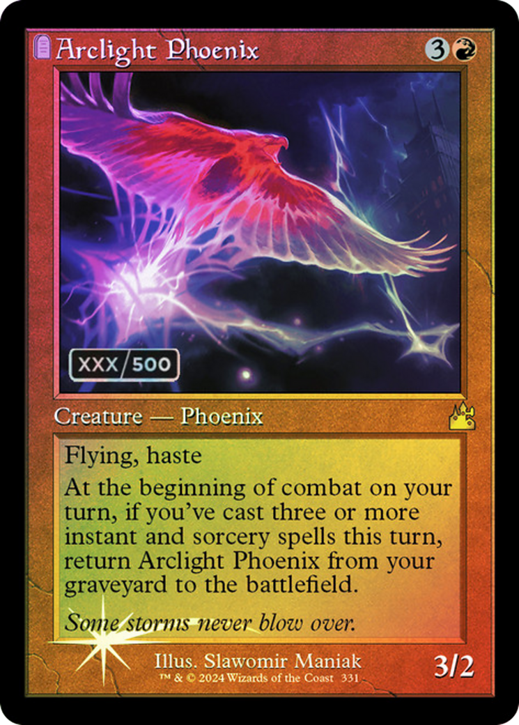 {R} Arclight Phoenix (Retro) (Serialized) [Ravnica Remastered][SR RVR 331]