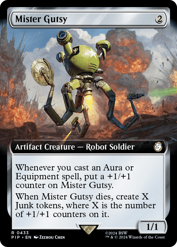{R} Mister Gutsy (Extended Art) [Fallout][PIP 433]