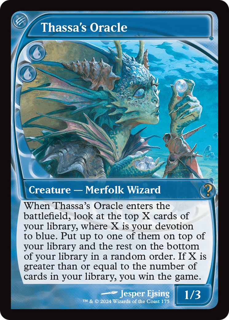 {R} Thassa's Oracle [Mystery Booster 2][MB2 175]