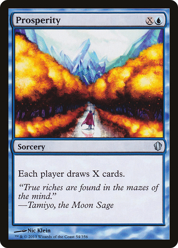 {C} Prosperity [Commander 2013][C13 054] - Misty Mountain Games