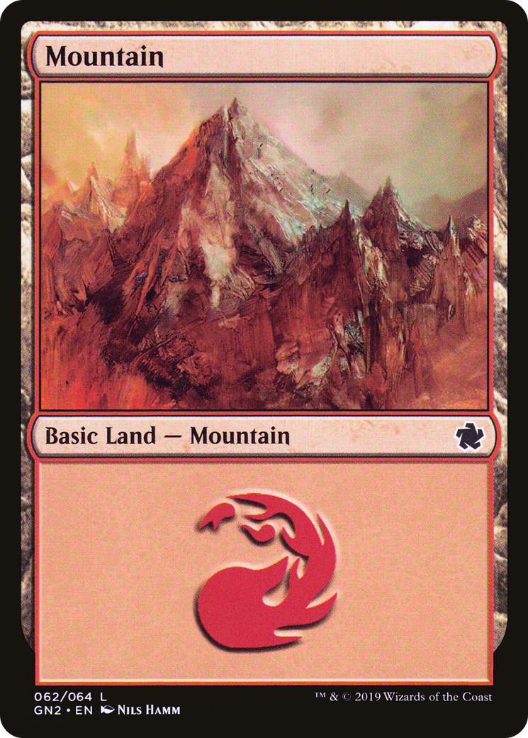 {B}[GN2 062] Mountain (62) [Game Night 2019]