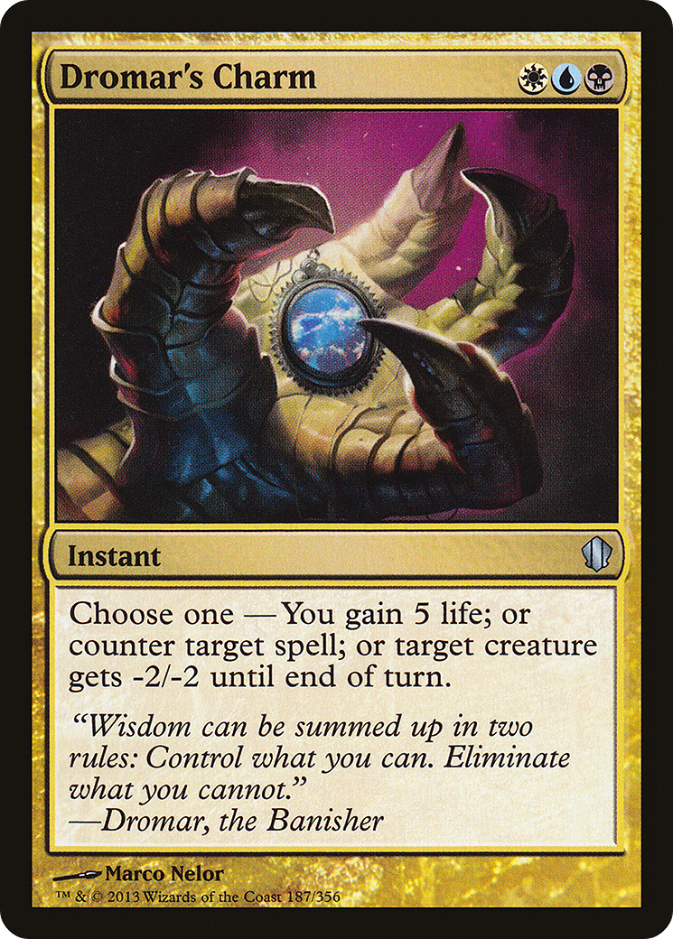 {C} Dromar's Charm [Commander 2013][C13 187]