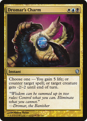 {C} Dromar's Charm [Commander 2013][C13 187]