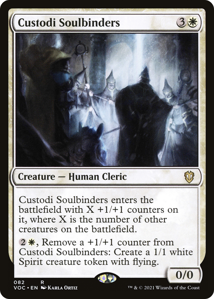 {R} Custodi Soulbinders [Innistrad: Crimson Vow Commander][VOC 082]