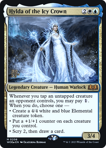 {@R} Hylda of the Icy Crown [Wilds of Eldraine Prerelease Promos][PR WOE 206]
