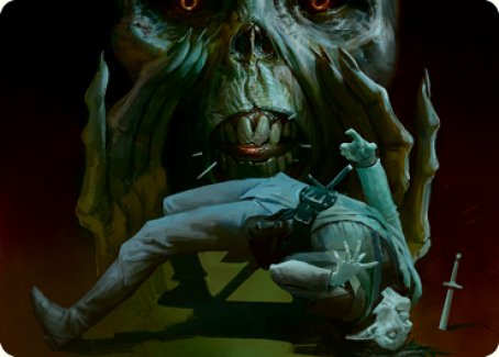{A} Power Word Kill Art Card [Dungeons & Dragons: Adventures in the Forgotten Realms Art Series][AAFR 035]