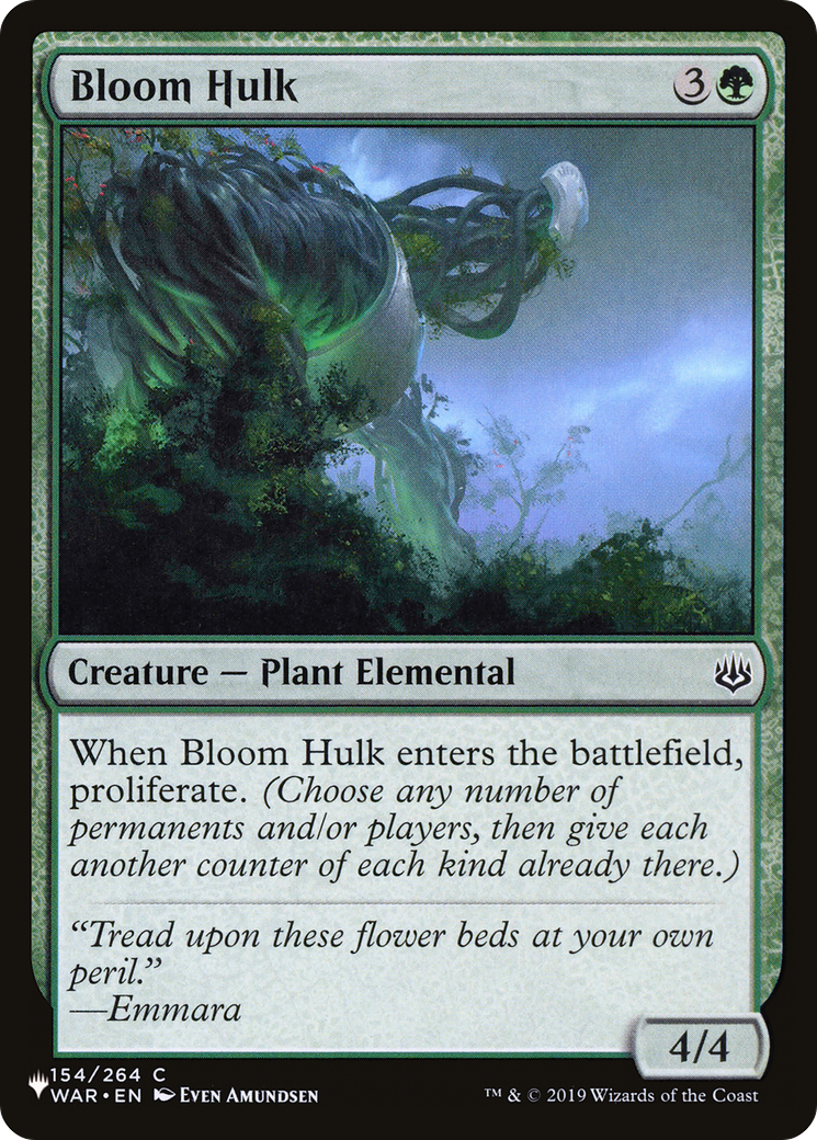 Bloom Hulk [LIST 154/264]