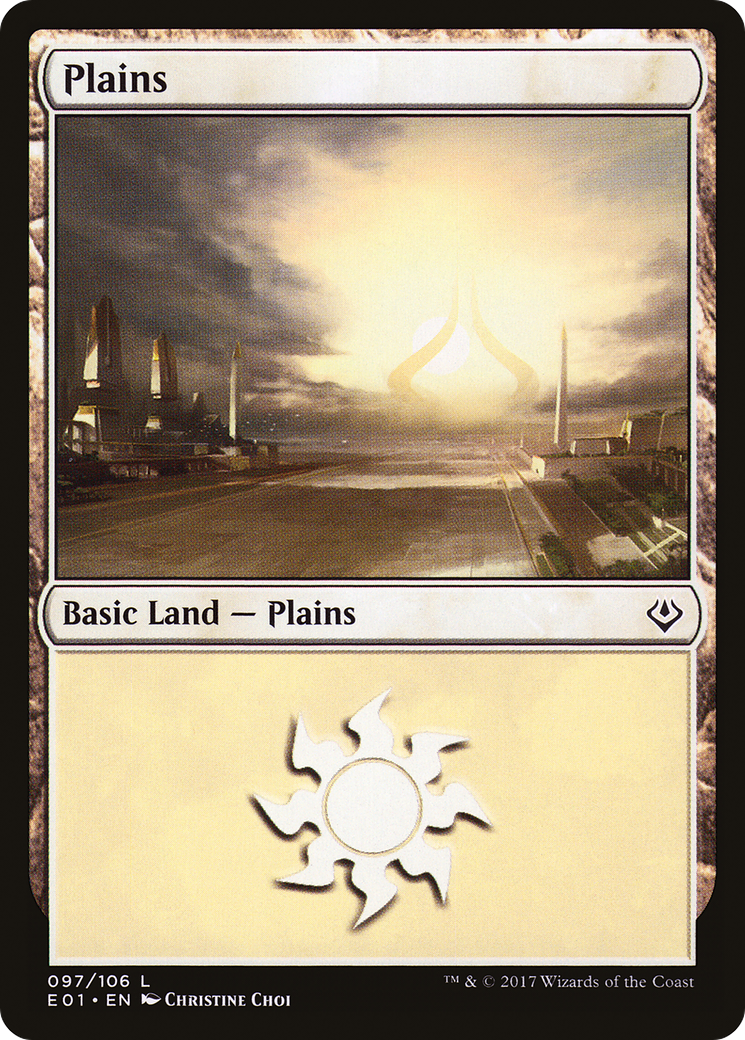 {B}[E01 097] Plains (97) [Archenemy: Nicol Bolas]
