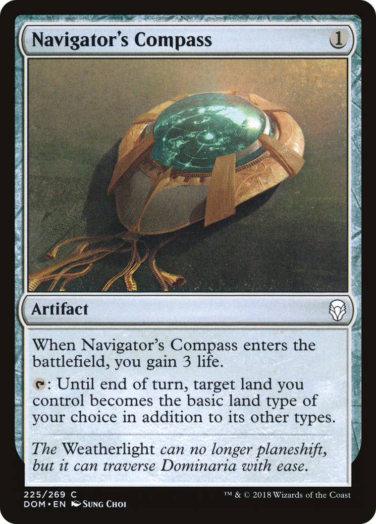 {C} Navigator's Compass [Dominaria][DOM 225]