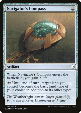 {C} Navigator's Compass [Dominaria][DOM 225]