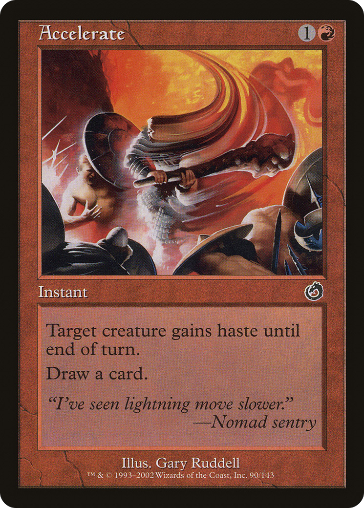 {C} Accelerate [Torment][TOR 090]