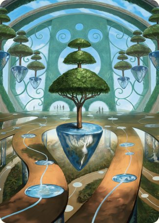 {A} Rejuvenating Springs Art Card [Commander Masters Art Series][ACMM 048]