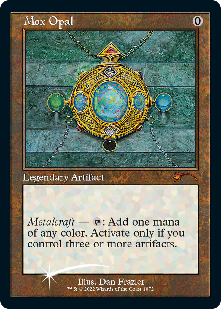 {R} Mox Opal (Retro Foil Etched) [Secret Lair Drop Series][SLD 1072]