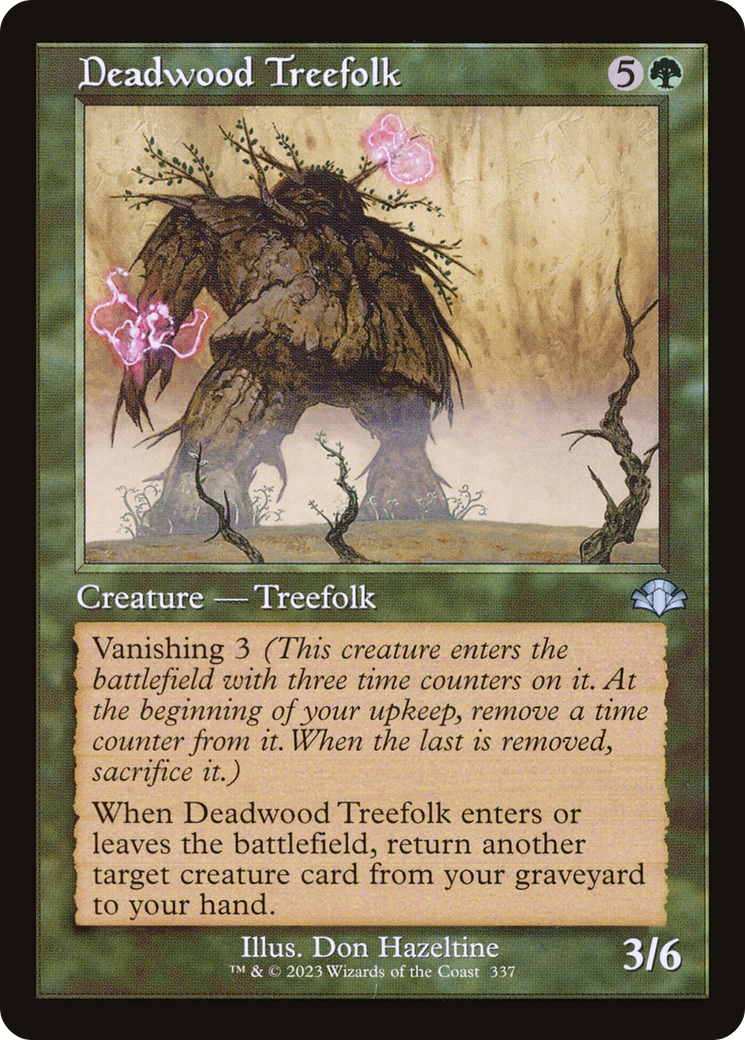 {C} Deadwood Treefolk (Retro) [Dominaria Remastered][DMR 337]