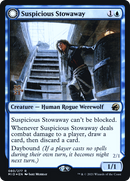 {R} Suspicious Stowaway // Seafaring Werewolf [Innistrad: Midnight Hunt Prerelease Promos][PR MID 080]