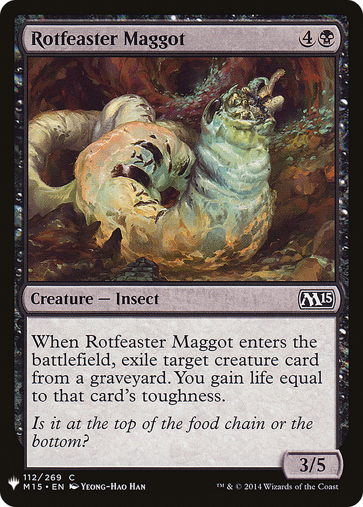 {C} Rotfeaster Maggot [Mystery Booster][LS M15 112]