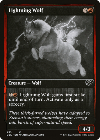{C} Lightning Wolf [Innistrad: Double Feature][DBL 435]