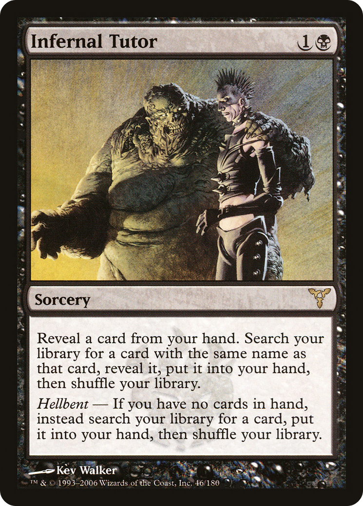 {R} Infernal Tutor [Dissension][DIS 046]