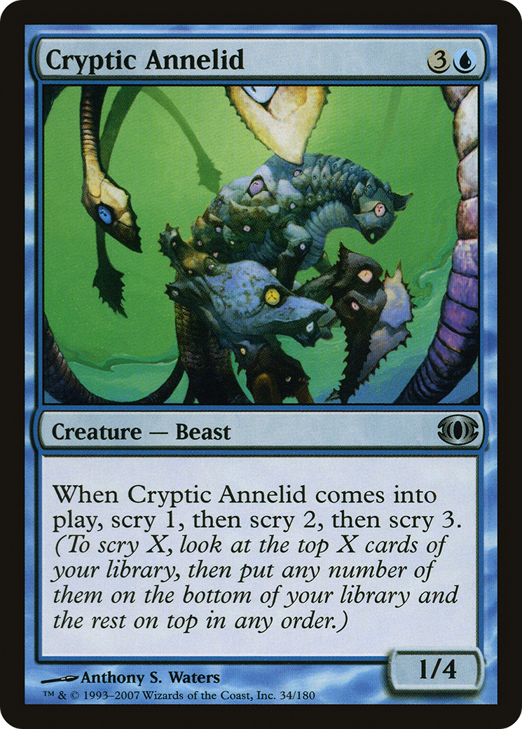 {C} Cryptic Annelid [Future Sight][FUT 034]