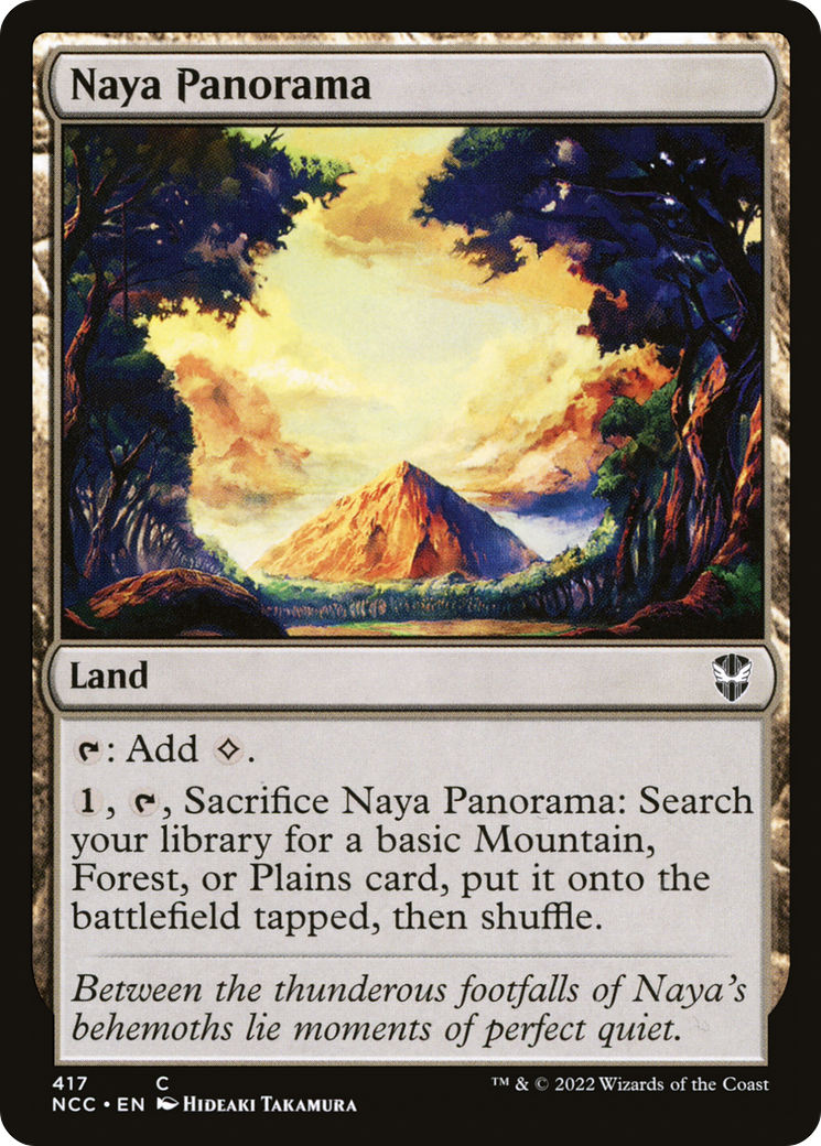 {C} Naya Panorama [Streets of New Capenna Commander][NCC 417]