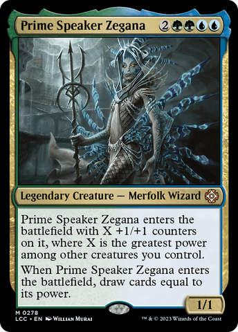 {R} Prime Speaker Zegana [The Lost Caverns of Ixalan Commander][LCC 278]
