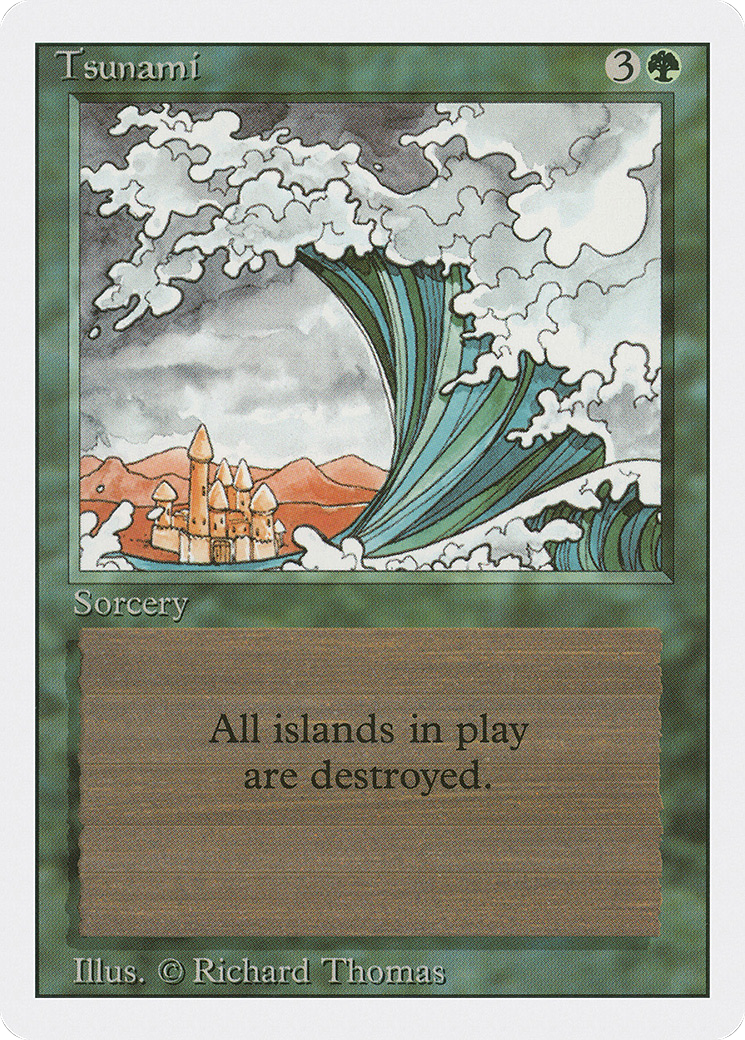 {C} Tsunami [Revised Edition][3ED 222]