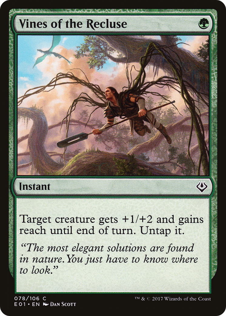 {C} Vines of the Recluse [Archenemy: Nicol Bolas][E01 078]