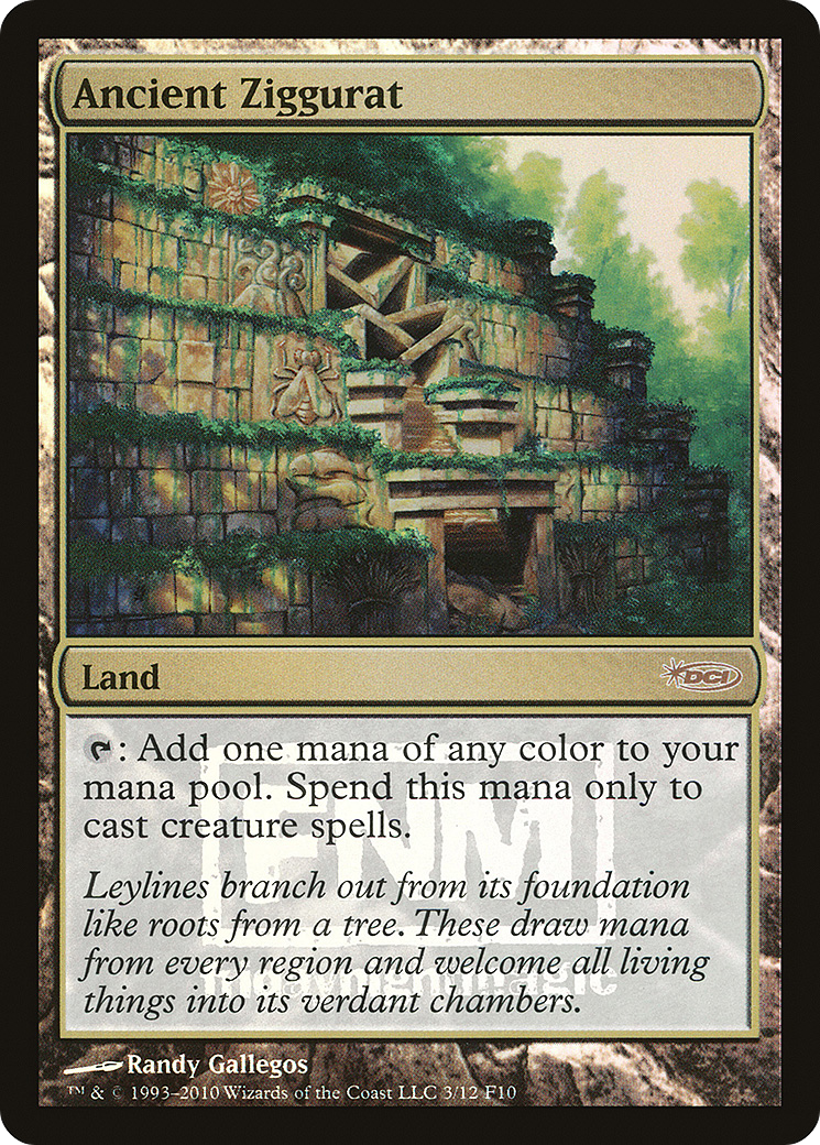 {R} Ancient Ziggurat [Friday Night Magic 2010][PA F10 003]