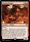 {R} Nesting Dragon [Commander Masters][CMM 245]