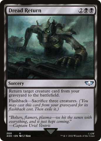 {C} Dread Return [Universes Beyond: Warhammer 40,000][40K 200]